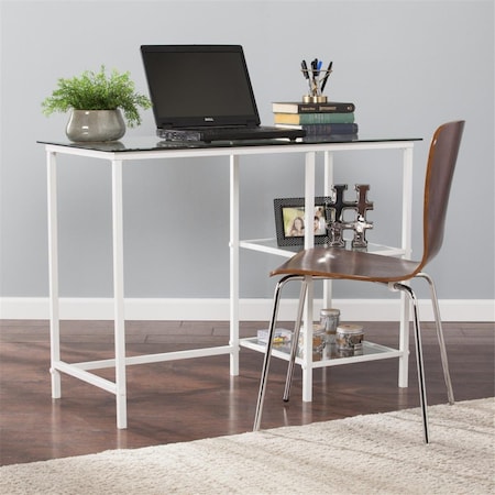 Gfancy Fixtures Metal & Glass Student Desk GF3664111